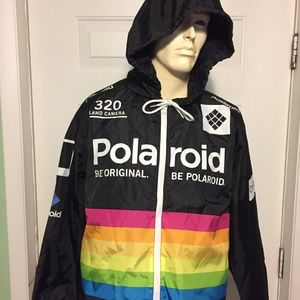 polaroid bubble jacket